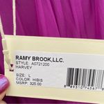 Ramy Brook Harvey Flared-Sleeve Keyhole Blouse Photo 14