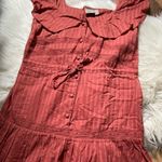 ASOS  Sleeveless Lace Insert Mini Dress With Drawstring Waist Photo 3