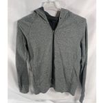 Womens Lululemon Hooded Jacket Full Zip Hoodie Size 8 Gray Photo 0