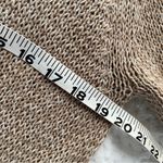 Eddie Bauer ramie Cotton blend Tan/khaki 1 button cardigan XL 3/4 Sleeve Euc Photo 5