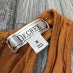 Decree Rustic Orange Tank Top; size Medium Women’s Photo 3