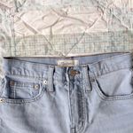 Madewell light wash denim shorts, high rise mid length, 23 Photo 1