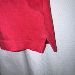 Burberry  London Slim Fit Polo Shirt Womens Red Embroidered Logo Size Small Photo 4