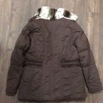 Montanac Montana clothing company fur collar Brown Size M Photo 2