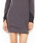 Rachel Roy Cold Shoulder sweatshirt dress Gray Size M Photo 0