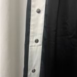 Stylish Black Boyfriend Jeans with White Side Stripe Size M Photo 4