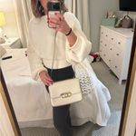 Marc Jacobs  Ivory Crossbody Bag with Gold Accent Photo 14