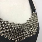 BCBGeneration Black Dress with metal necklace 8 Photo 8