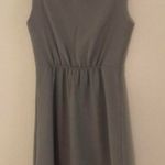 Target Gray Pleated Dress Photo 3