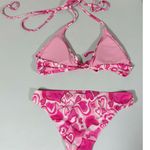 Pink Pastel Hearts Bikini Top and Bottoms Swimwear Bathing Suit Set Size S 🩷 Photo 3