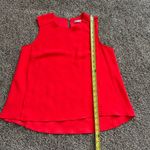 Trina Turk  neon coral pink sleeveless top size S Photo 8
