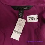 White House | Black Market New! White‎ House Black Market Long Sleeve Satin Ruffle Wrap Dress in Baie, 8 Photo 12