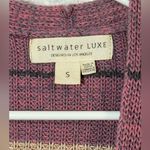 Saltwater Luxe  Striped Multicolor Cardigan Sweater, Small Photo 1