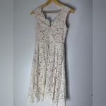 Lulu's Love Swept White Lace Midi Skater‎ Dress Size XS Photo 3