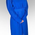 CLEARANCE! Blue Handmade L/S Dress Size 4 GUC Photo 2