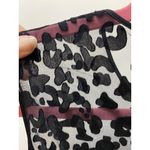 Stella McCartney Jumpsuit Womens Small Black Sheer Leopard Mesh Made In Italy Photo 2