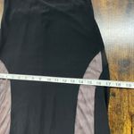 Nightway Black & Beige Cold Shoulder Gown Maxi Mermaid Dress SZ 6 Photo 9