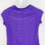 C9 CHAMPION Purple Abstract Short Sleeve Active Top Size XS Photo 7