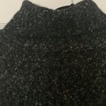 Midi length Gray Charcoal Black Knit Long Sweater Dress Size M Size M Photo 3