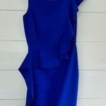 Calvin Klein Women’s 4 Royal Blue Royal Career Wear Dress Office Core Dressy Photo 0