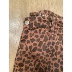 American Eagle Curvy Super Hi-Rise Brown Leopard Print Jegging Jeans Size 18 Photo 2