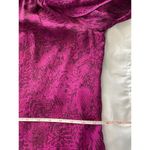Ramy Brook Silk Pink Shift Dress Snake Print Fully Lined Body Tassel Size Small Photo 11