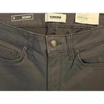 Sonoma NEW Kohls Women's Casual Pants Jeans Size 8 Medium Grey Skinny Bottoms Photo 4