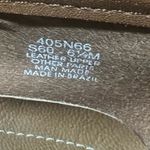 Naturalizer  Brown Leather Loafers slip ons size 6.5 gold embellished Made Brazil Photo 7