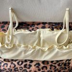 Dippin' Daisy's Dippin’ Daisy’s yellow ruffle bikini top Photo 7