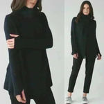 Lululemon Karmic Cocoon Wrap in Heathered Black Size 8 $198 Photo 1