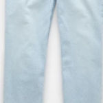 American Eagle AE Stretch Super High-Waisted Straight Jean Ice Blue Photo 0