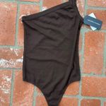 Melrose and Market NWT Women’s Brown Body Suit Photo 0