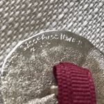 Vintage Amos Pewter Silver Sand Dollar, 2004 Photo 7