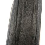 Francesca's Francesca’s Black Shimmer Ruffle Dress Photo 6