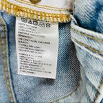 BDG  Hi Waist Raw Hem Cropped Jeans Sz 26 Buttonfly Photo 4