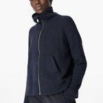 Sweaty Betty NWT  Restful Boucle Zip Through Jacket Cardigan Black Photo 2