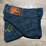 INKnBURN Wave Denim Performance Lined Running Shorts Blue Size Medium Photo 3