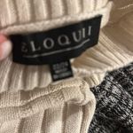 Eloquii Plus Size  Color Blocked Marl Knit Ruffle Sweater Size 22/24 EUC #2303 Photo 4