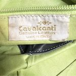 Cavalcanti Black Genuine Leather Shoulder Bag Made In Italy Designer Purse Photo 5