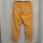 Michael Kors EUC Dusty Coral Izzy Skinny Cropped Capri Denim Pants Photo 2