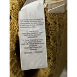 Madewell  Women’s Basket-weave Stitch Sweater - Golden Yellow / Size XS Photo 2