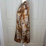 August Silk  Animals Print Pj Top Dress Tunic Size M A34 Photo 3
