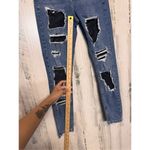 Topshop  Moto Jamie High Waist Distressed Skinny Jeans W28 L30 Photo 6