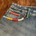 Lee  Vintage Modern High Rise Embroidered Cutoff Jean Shorts Photo 6