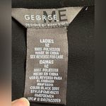 Gegrge Black Fit & Flare Long Skirt SZ 12 Zip On Side No Lining Good Con… Photo 3