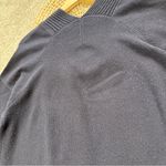 Vince  Women’s Rib Placket Wool Cashmere Open Front Cardigan Sweater in Navy L Photo 13