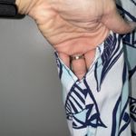 Fresh Produce ADA Palm Leave Print Dress Sleeveless Sz XS Hi Low Hem Photo 7