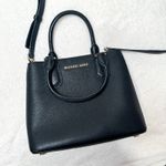 Michael Kors  Black Leather Crossbody Purse Photo 1