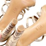 Tory Burch New Charlene Lizard Print Sandal Heel Size 10 Photo 7