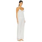 Eberjay Eberjey Mia Cami And Pant PJ Set in Ivory Small Womens Pajamas Pants Top Photo 2